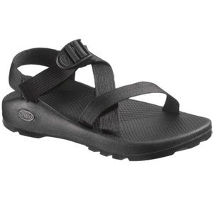 Men’s Chaco Z Strap Sandals, Black, Size 13